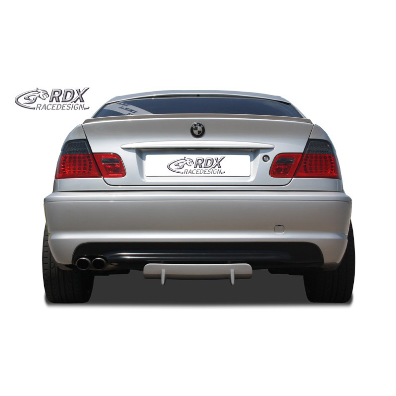 Jupe arrière 'Diffuseur U-Diff' sur mesure pour BMW Série-3 E46 1999-2007 (PU)