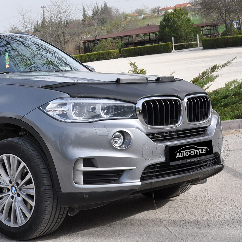 Protège-capot sur mesure pour BMW X5 F15 2013- - Noir