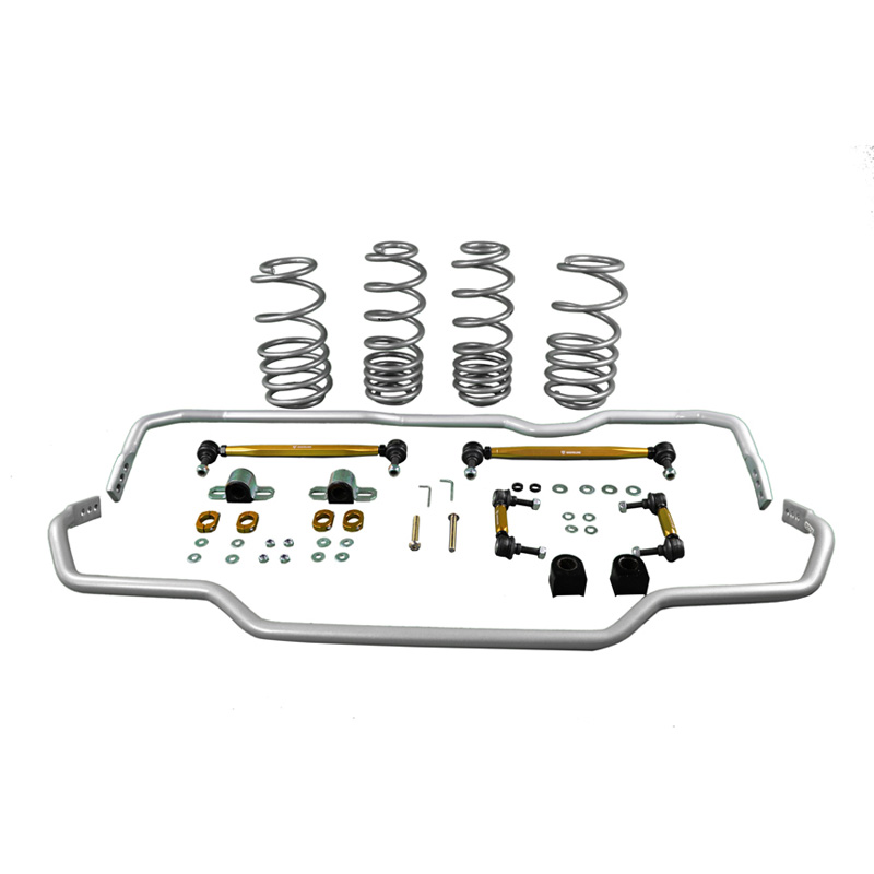 Whiteline Grip-Série 1 Kit de barre stabilisatrice et de ressort d'abaissement sur mesure pour Volkswagen Golf VI 5K1/VI Cabrio 517 2.0 GTi 2009-