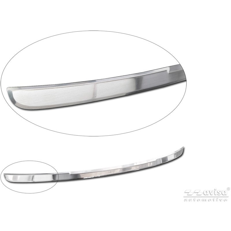Avisa Moulure de hayon en inox brossé sur mesure pour Jaecoo J7 2024-