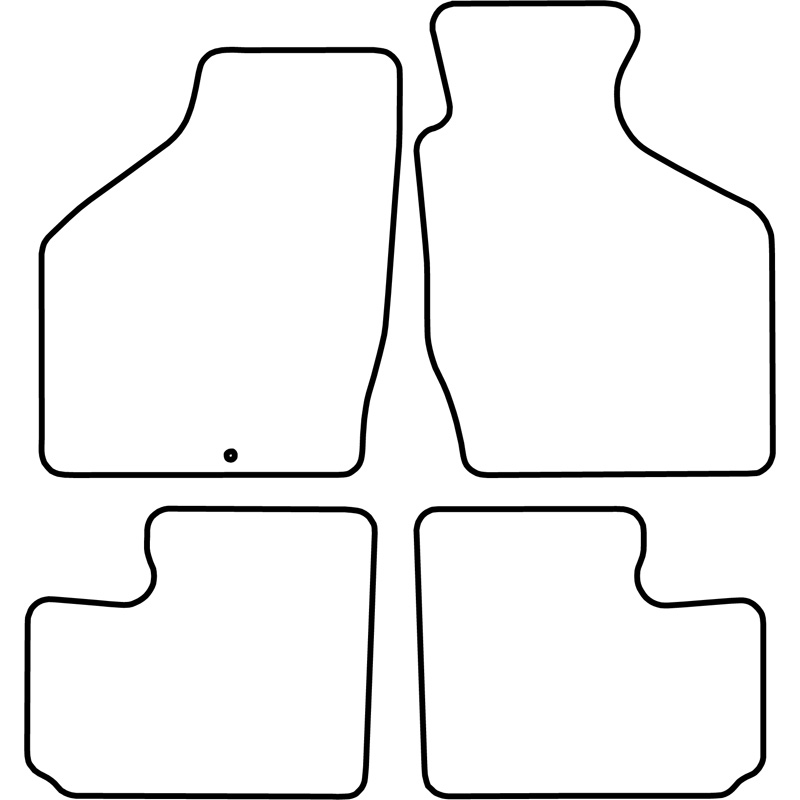 Set de tapis de sol sur mesure pour Subaru Justy 2003-2008