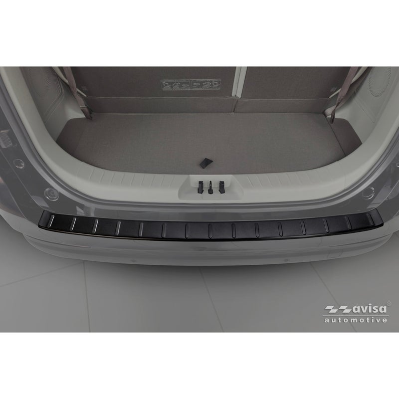 Avisa Protection de Seuil de Coffre Acier Inox sur mesure pour Forthing U-Tour 2023- - Noir Mat