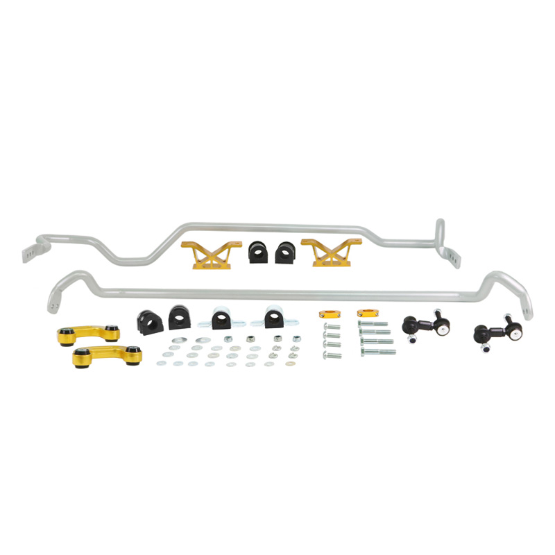 Whiteline Kit de barre stabilisatrice avant et arrière sur mesure pour Subaru Impreza Hatchback/Sedan 2001-2007