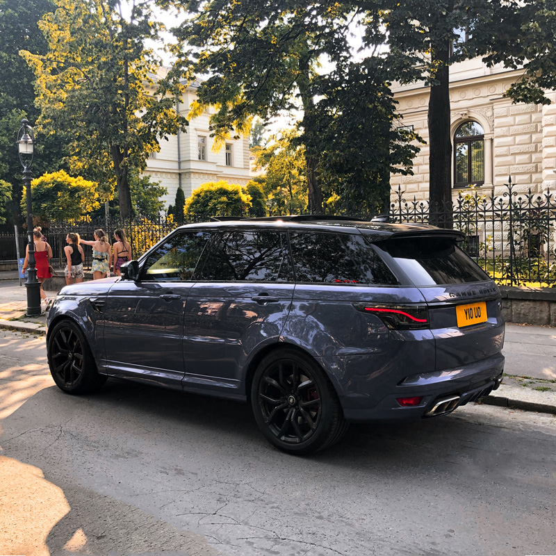 Glohh GL-5i Feux Arrière Dynamiques LED sur mesure pour Range Rover Sport L494 2013-2017 & 2018- - Noir