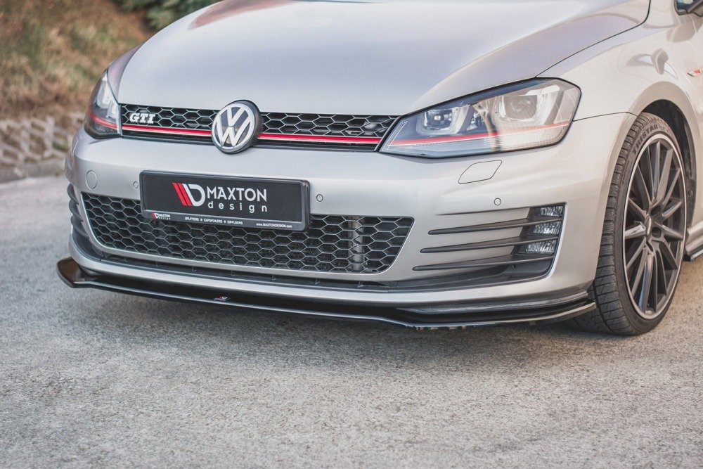 Voorspoiler VW Golf 7 GTI Glans Zwart