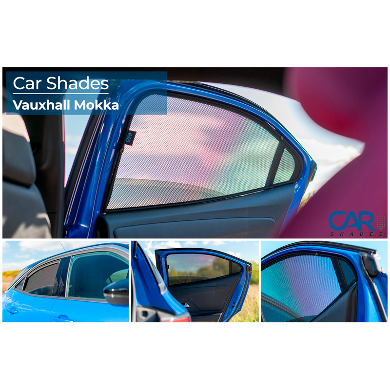 Set de Car Shades (portes arrières) sur mesure pour Opel Mokka 5 portes 2020- (2-pièces)