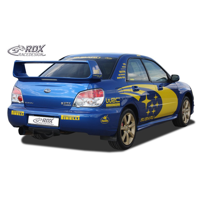 Jupe arrière 'Diffuseur U-Diff' sur mesure pour Subaru Impreza 3 (GD) WRX 2005-2007 (PU)