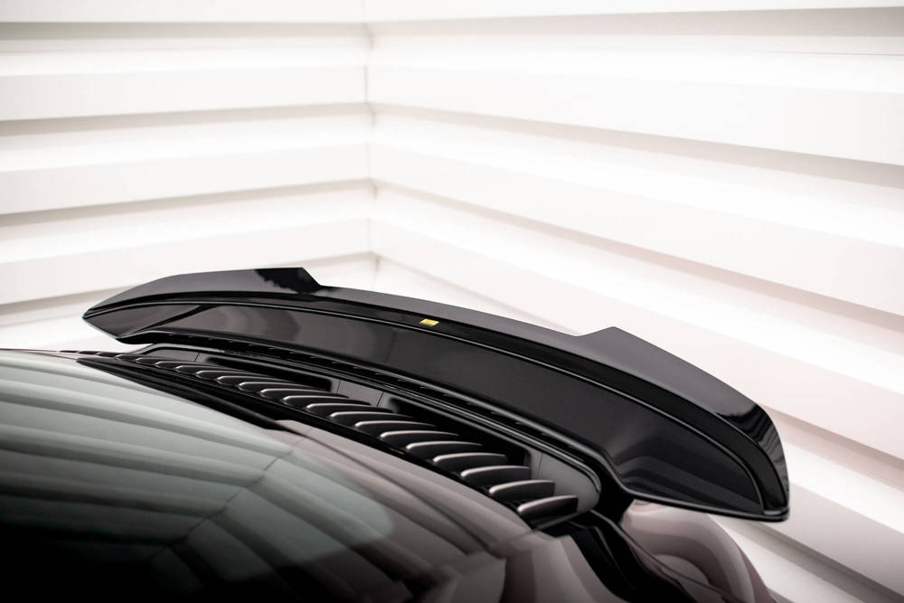 Spoiler Porsche 911 Turbo S 992 Maxton Glans Zwart