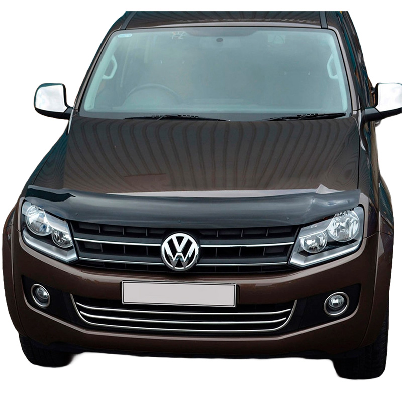 Protection du capot sur mesure pour Volkswagen Amarok MK1 2010-2022 - Noir brillant