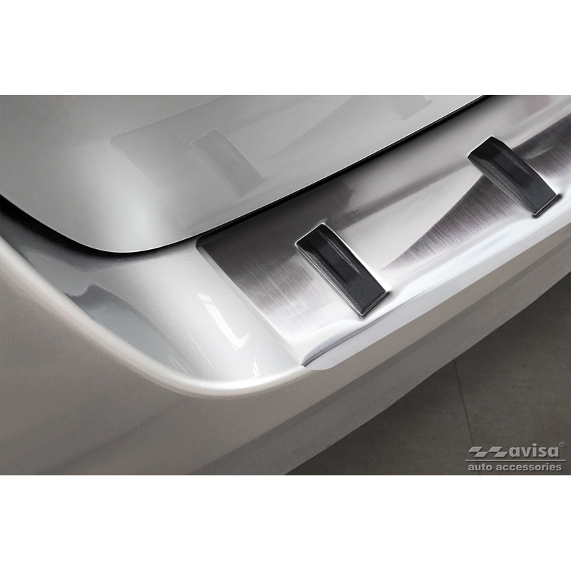 Protection de seuil arrière inox sur mesure pour Volkswagen Multivan T7 2021- 'STRONG EDITION'