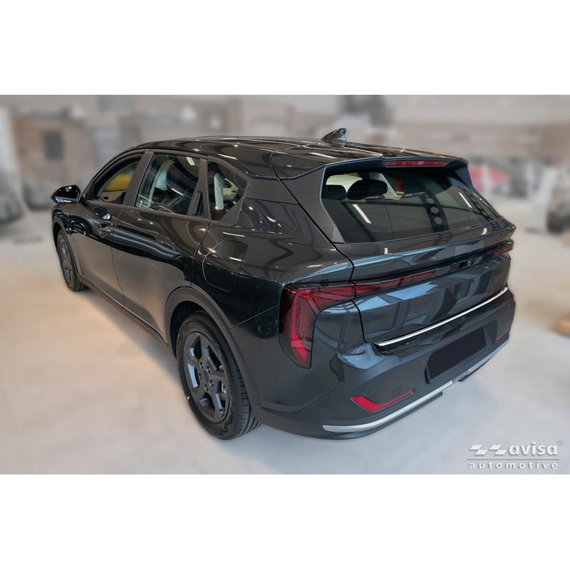 Avisa Protection de Seuil de Coffre Acier Inox sur mesure pour Kia K4 Hatchback 2026- - Argent