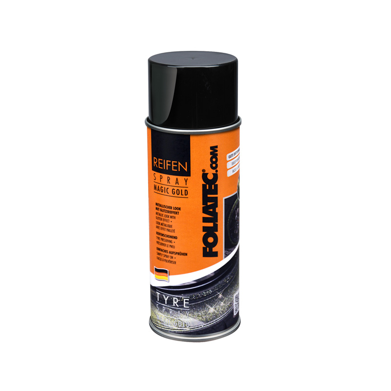 Foliatec Spray de pneus - Magic Gold 1x400ml