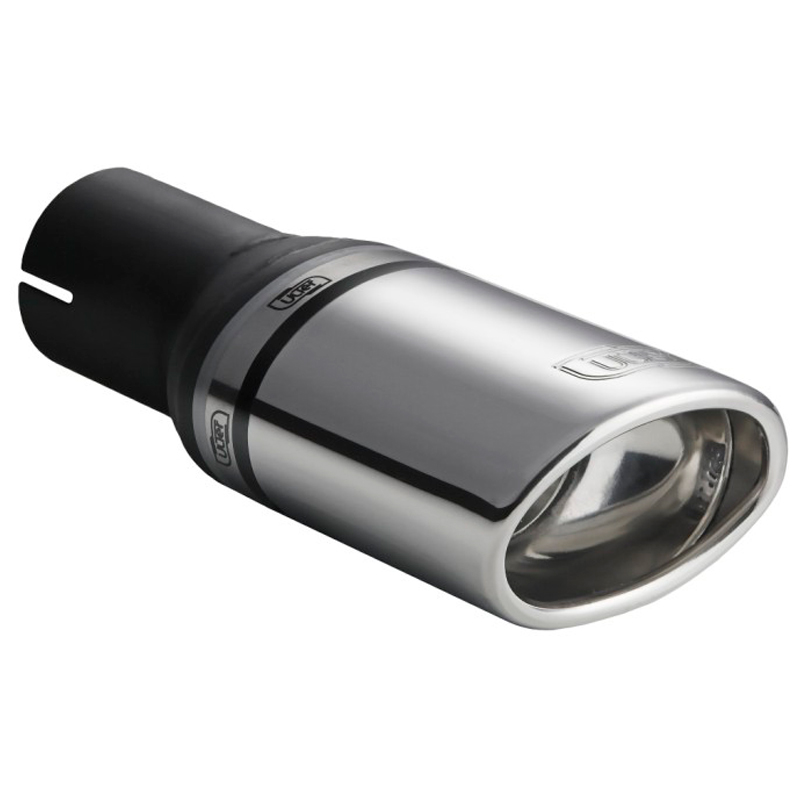 Ulter Sport Embout d'échappement - Ovale 95x65mm Incliné - Longueur 200mm - Montage ->50mm - Inoxydable
