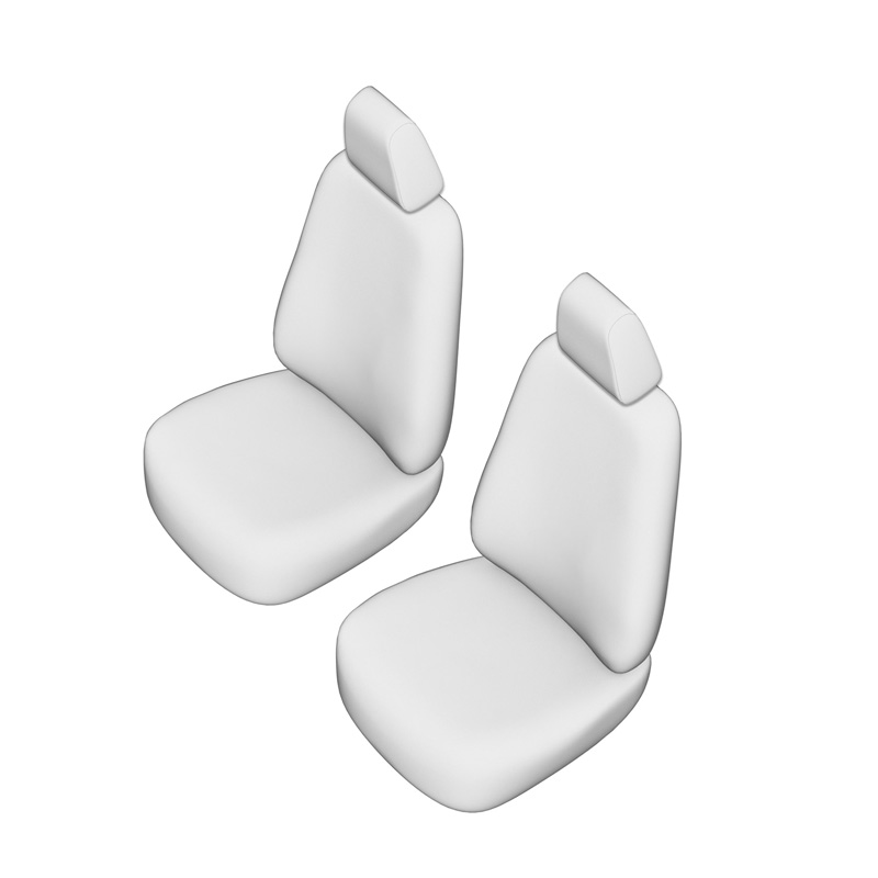 Original Design Housses de siège en tissu 1+1 sur mesure pour Ford Transit Custom 2023-