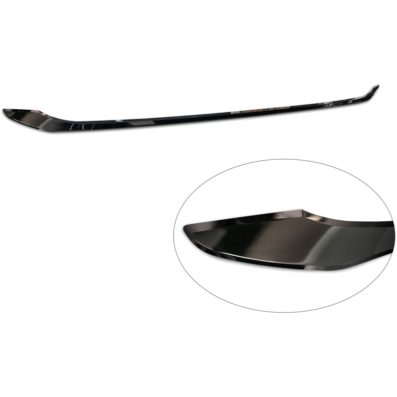 Avisa Moulure de hayon en Inox Noir Chrome sur mesure pour Volvo XC90 II 2015-19, Facelift 2019-2024 & Facelift 2024-