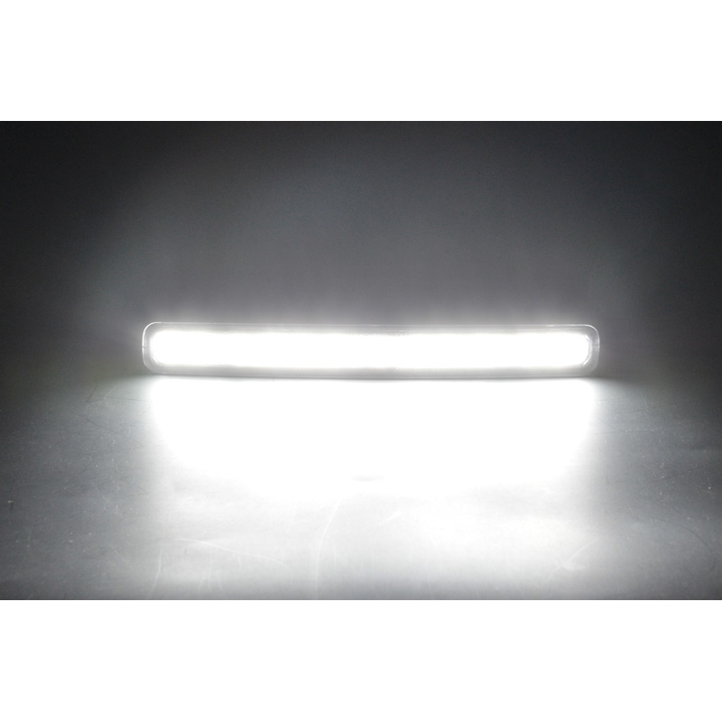 Set Feux Diurnes Universel (DRL) + Clignotants - 2in1 'DayLightGuide'- 165x18,5x36,5mm - incl. Homologation E