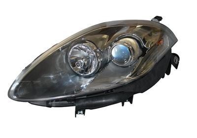 koplamp, Bosch, H1+H1, elektr verstelb, incl stelmotortje, links