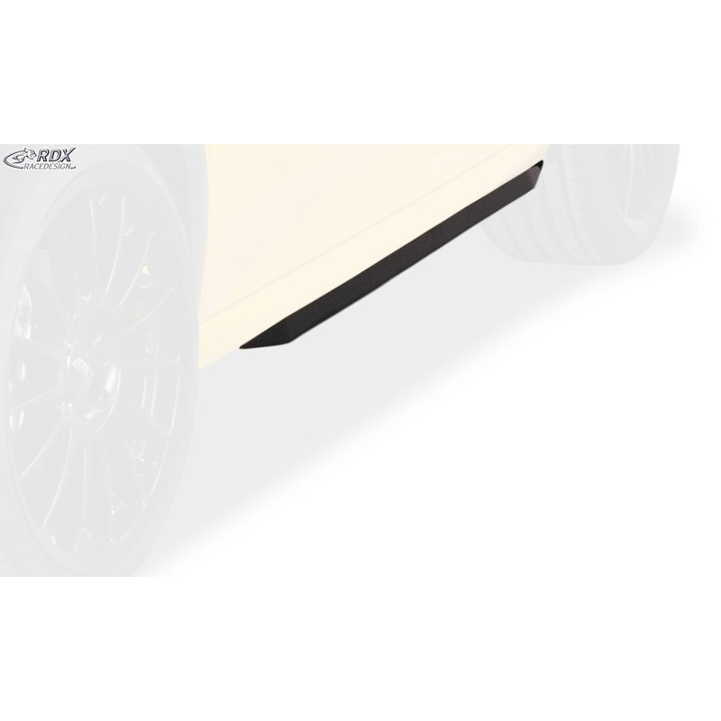 Jupes latérales sur mesure pour Peugeot 208 II 2019- 'Slim' (ABS)