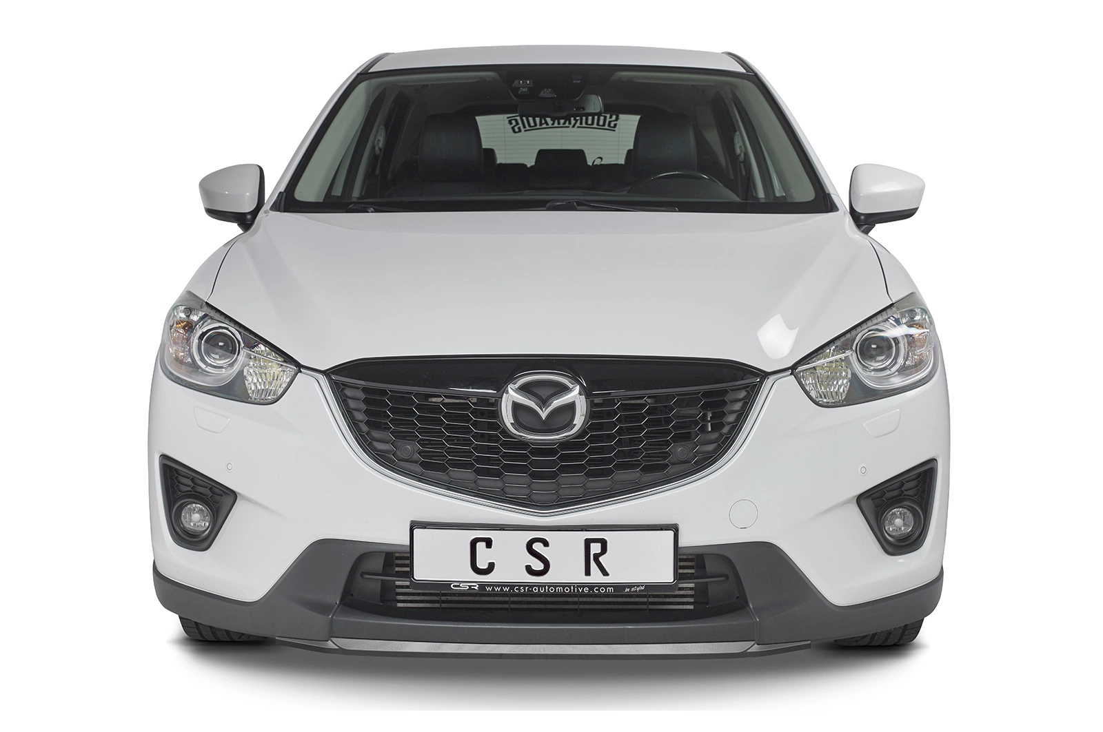 Voorspoiler Mazda CX-5 (KE) Glans Zwart van CSR Automotive (2011-2015, Voor Facelift)