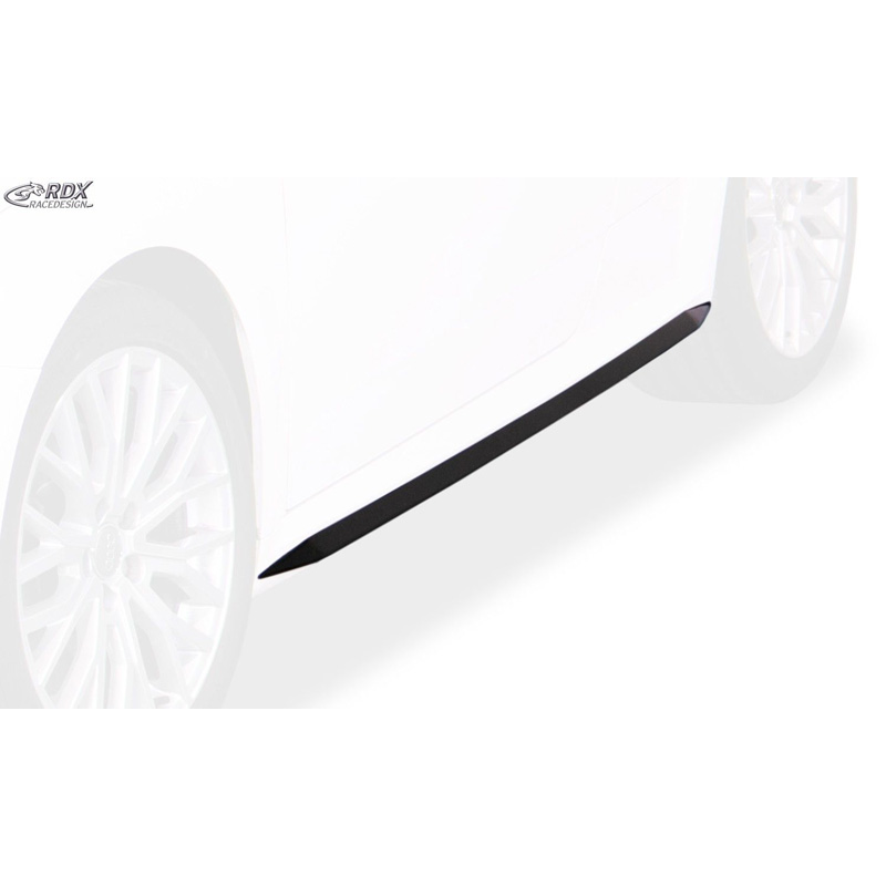 Jupes latérales sur mesure pour Audi TT (FV3) 2014-2018 & FL 2018- 'Slim' (ABS)