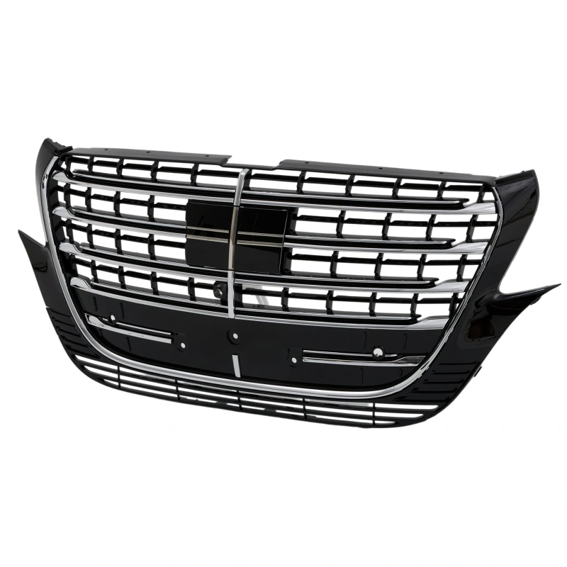 Grill passend voor Mercedes V-Class W447 Facelift (2024-..) GT Look Zwart Chroom
