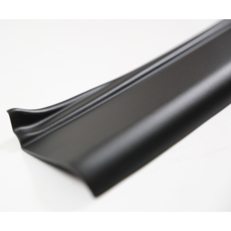 Protection de seuil arrière sur mesure pour Volkswagen Transporter T5.1 2010-2015 - Noir mat