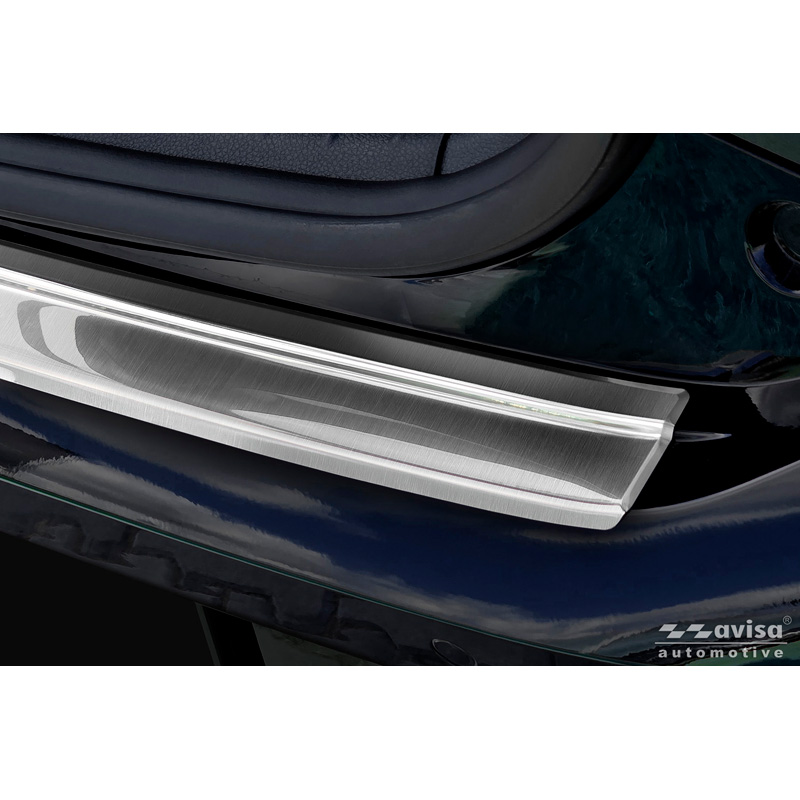 Avisa Protection de Seuil de Coffre Acier Inox sur mesure pour Kia Picanto III Facelift 2024- - Argent