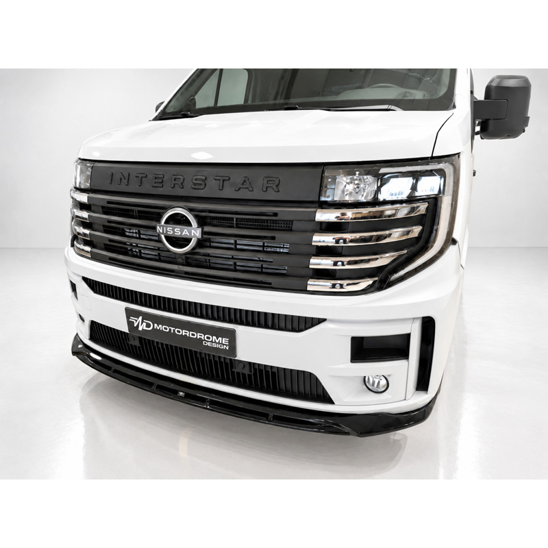 Motordrome Spoiler Avant sur mesure pour Nissan Interstar & Renault Master IV 2024- (ABS)