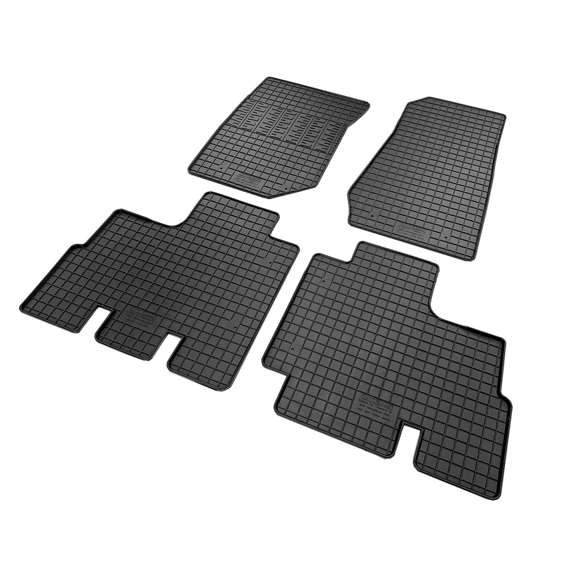Set tapis de caoutchouc sur mesure pour Jeep Wrangler III (JK) 2007-2018 (4-pièces)