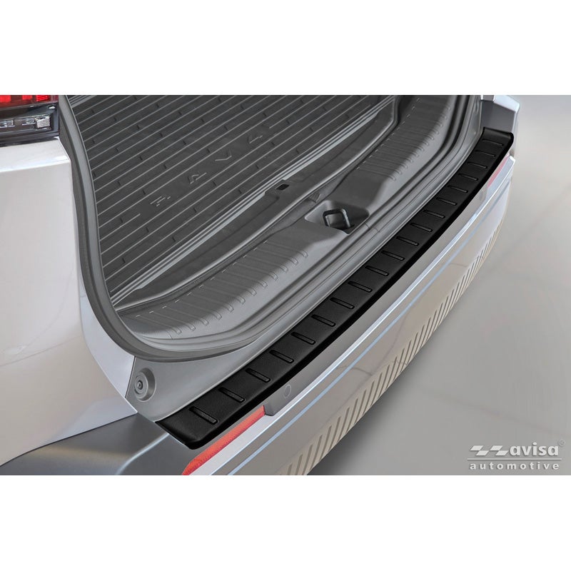 Avisa Protection de Seuil de Coffre Acier Inox sur mesure pour Toyota RAV4 VI (XA6) 2026- - Noir Mat