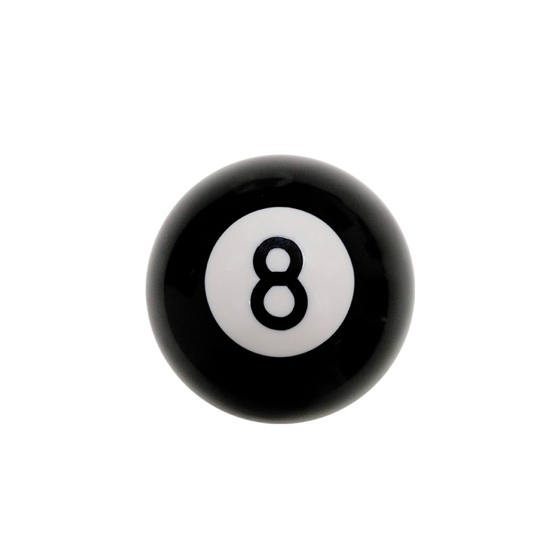 Simoni Racing Pommeau de Vitesse 8-Ball - Noir