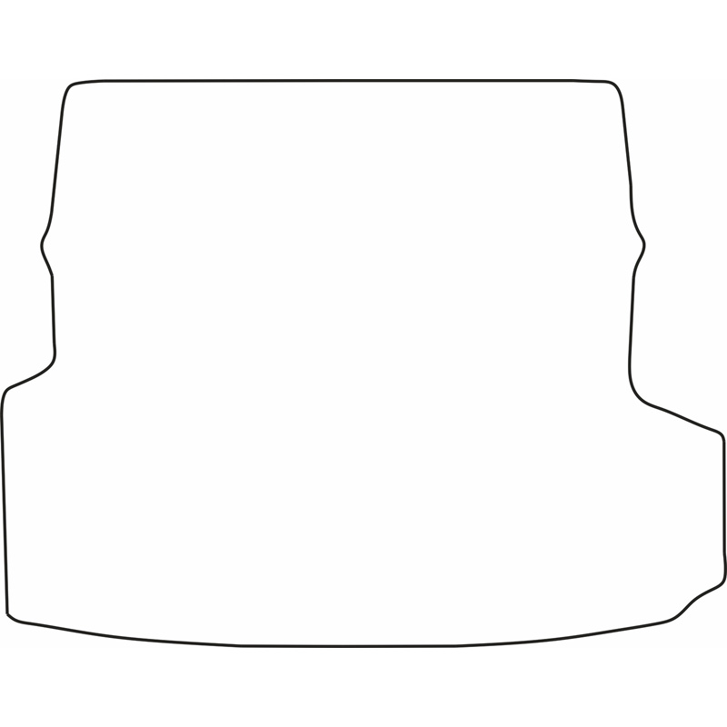 Tapis de coffre en velours sur mesure pour BMW Série 3 F31 Touring 2012-