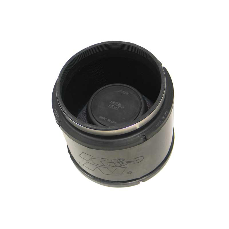 K&N Filtre à Air Universel Cylindrique 137mm raccordement, 171mm diamètre, 130mm hauteur (RU-5123)