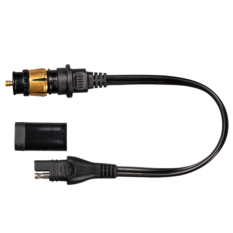 Optimate Kit de prise 12 V pour montage sur panneau - Prise AUTO étanche avec câble de raccordement SAE