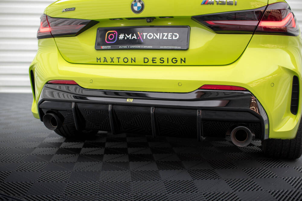 Diffuser V.3 BMW 1 Serie M Pakket / M135i F40 Maxton Glans Zwart
