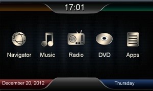 ESX Vision VN710 HY-i40 DAB (Hyundai) multi media igo 3d