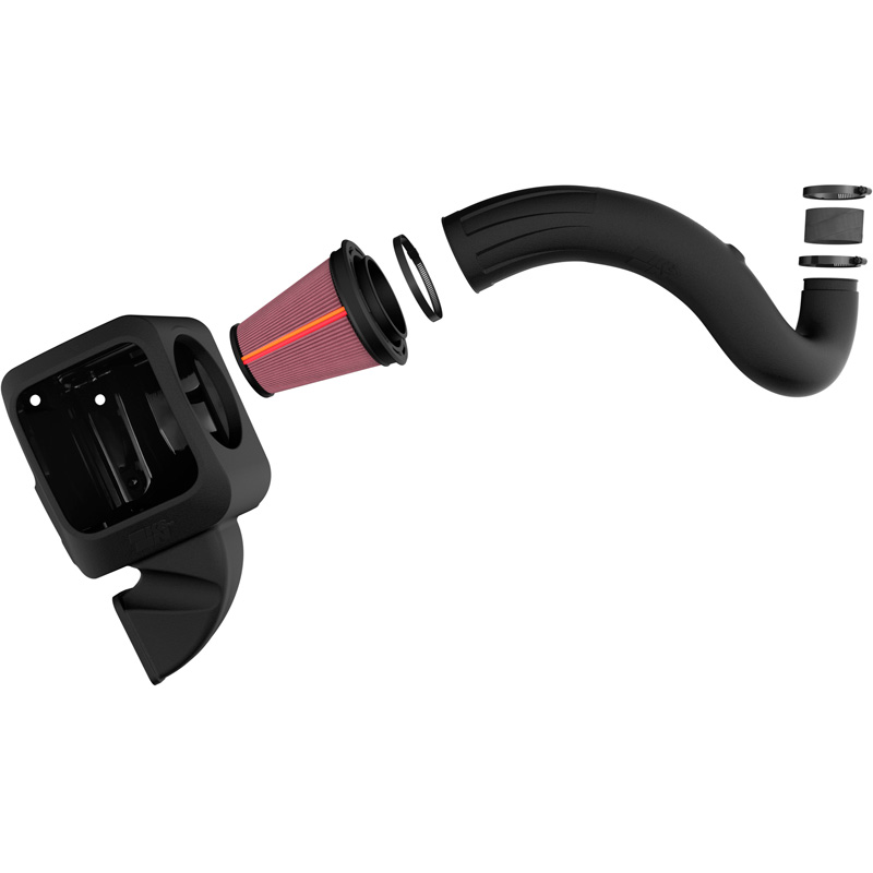 K&N NextGen d'admission d'air froid  sur mesure pour RAM 1500 2013-2018 & 1500 Classic 2019-2024 3.6L V6 (50-1564)