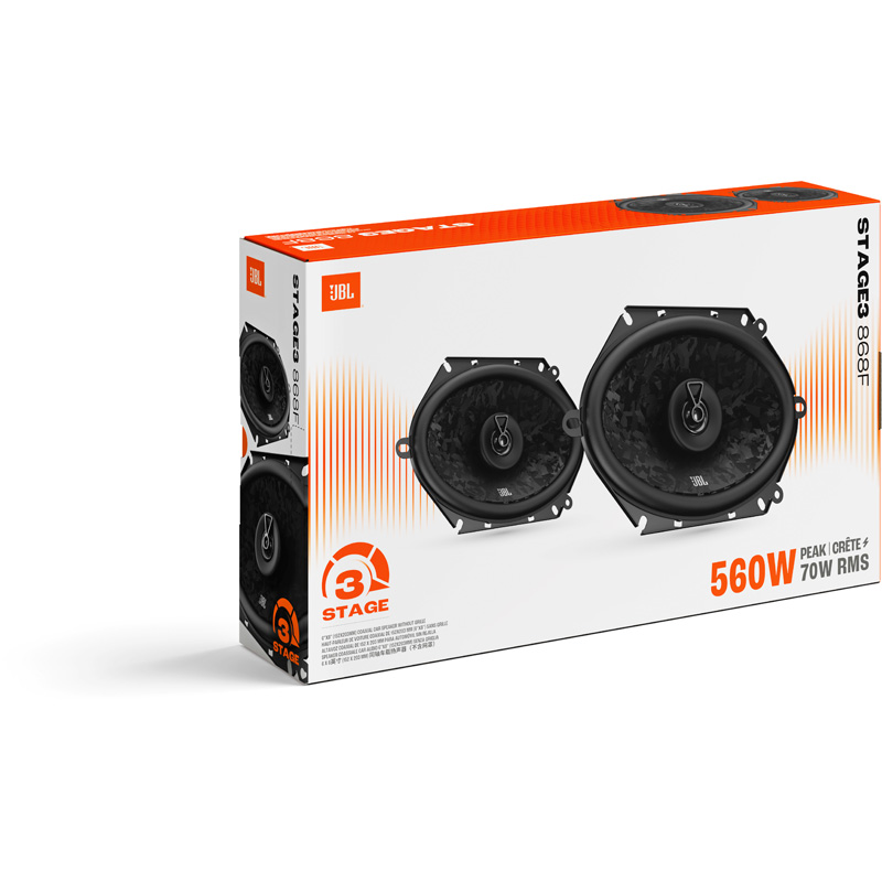 JBL Stage 3 Gen2 868F 6x8'' (152x203mm) 2-Voies 560Watt Set de haut-parleur (sans grille)