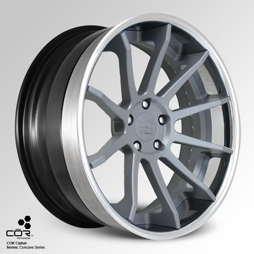 COR WHEELS Cipher Super Concave 18x11.0J 5x112
