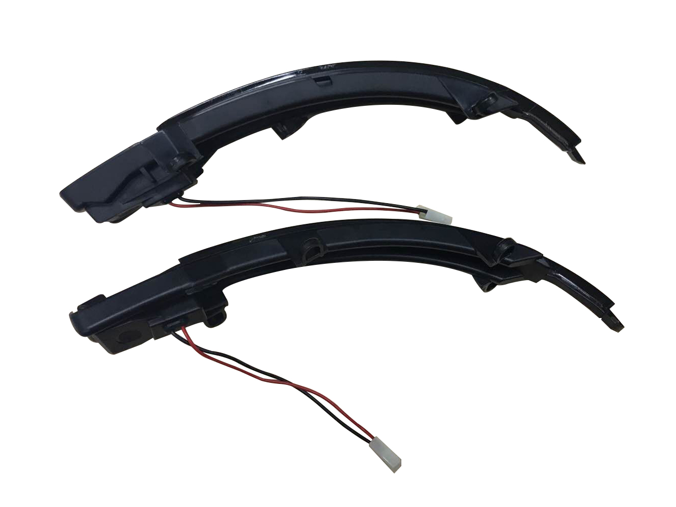 Set de Clignotants de Rétroviseurs LED sur mesure pour Audi Q5 2012-2016 & Q7 2010-2015 - Fumée - incl. Feux Dynamiques