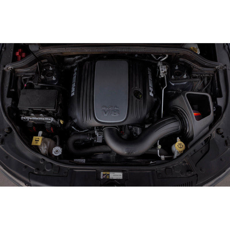 K&N NextGen d'admission d'air froid  sur mesure pour Jeep Grand Cherokee & Dodge Durango 5.7L V8 2011-2025 (50-1563)