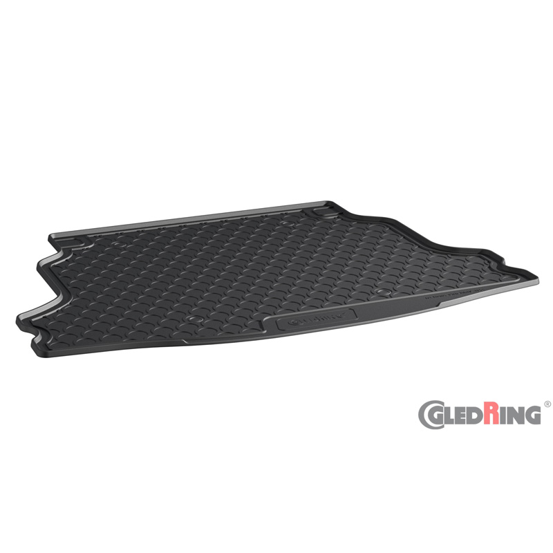 Coquille coffre-arrière Rubbasol (caoutchouc) sur mesure pour Honda Civic X HB 5-portes 2017-2022 (avec roue de secours)