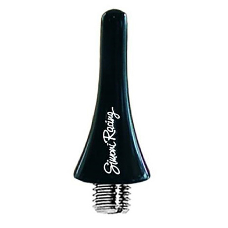 Simoni Racing Antenne d'Aluminium Mini - Noir - Longueur 3cm