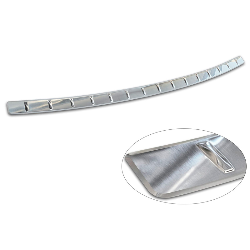 Avisa Protection de seuil arrière inox sur mesure pour MG ZS II 2024- 'Ribs'