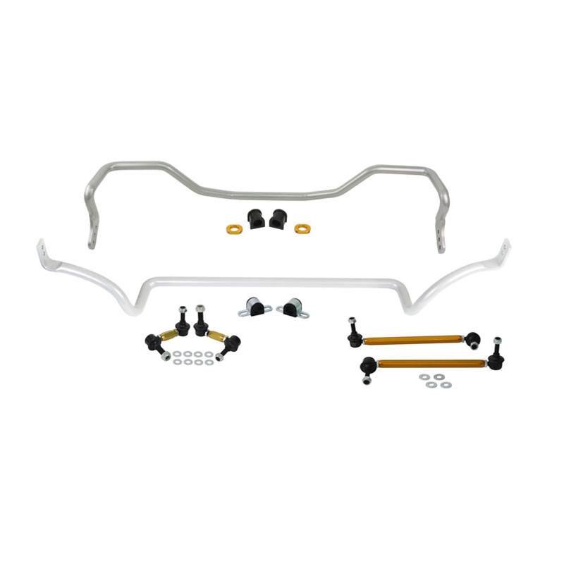 Whiteline Kit de barre stabilisatrice avant et arrière sur mesure pour Mitsubishi ASX/Lancer VIII 4WD 2008-