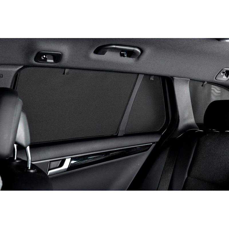 Set de Car Shades (portes arrières) sur mesure pour Land Rover Discovery Sport 5 portes Facelift 2019- (2-pièces)