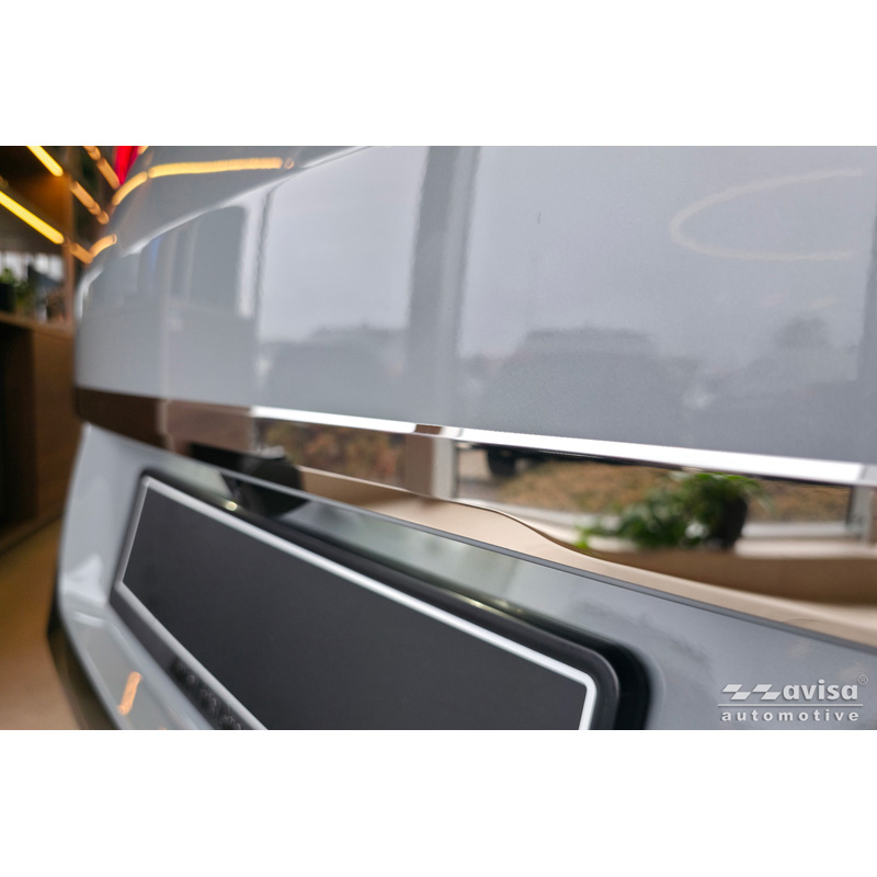 Avisa Revêtement d'habillage du hayon du coffre inox Chrome sur mesure pour BMW X3 (G45) 2024- excl. M-Sport