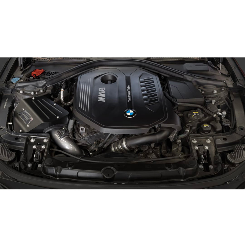 K&N Kit d'admission Typhoon sur mesure pour BMW 340i & 440i 3.0L L6 2016-2020 (69-2029TC)