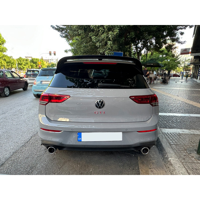 Motordrome Becquet de toit sur mesure pour Volkswagen Golf VIII GTI / R / R-Line 2020-2024 & Facelift 2024- (PU)