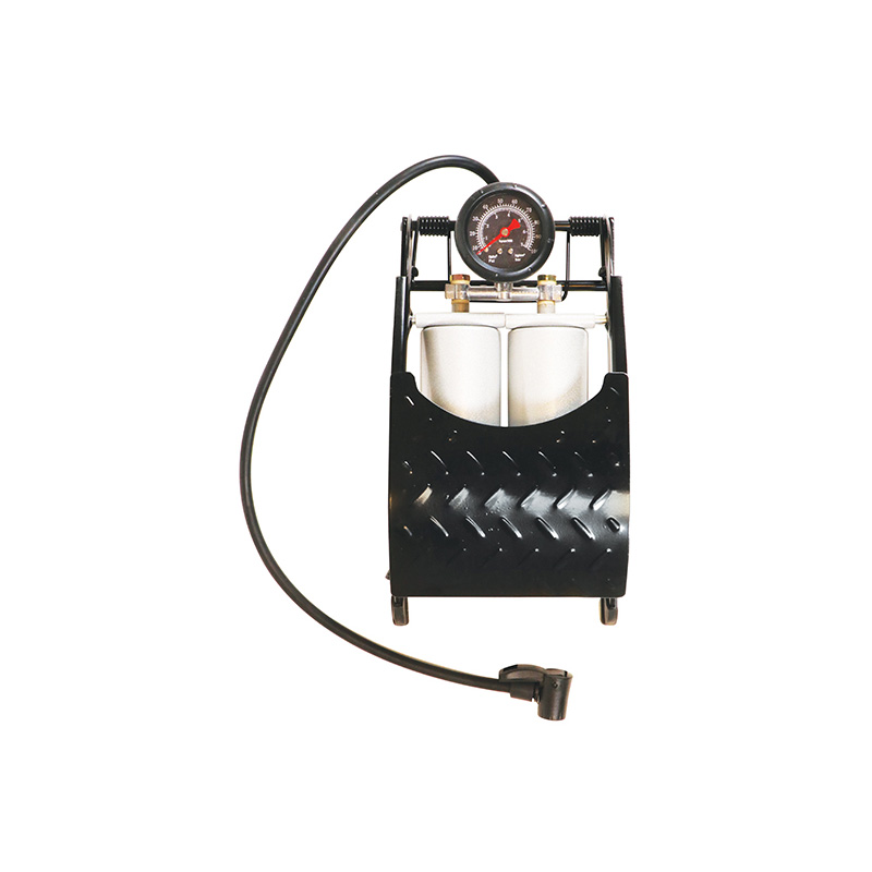 Carpoint Pompe à Pied Premium Double